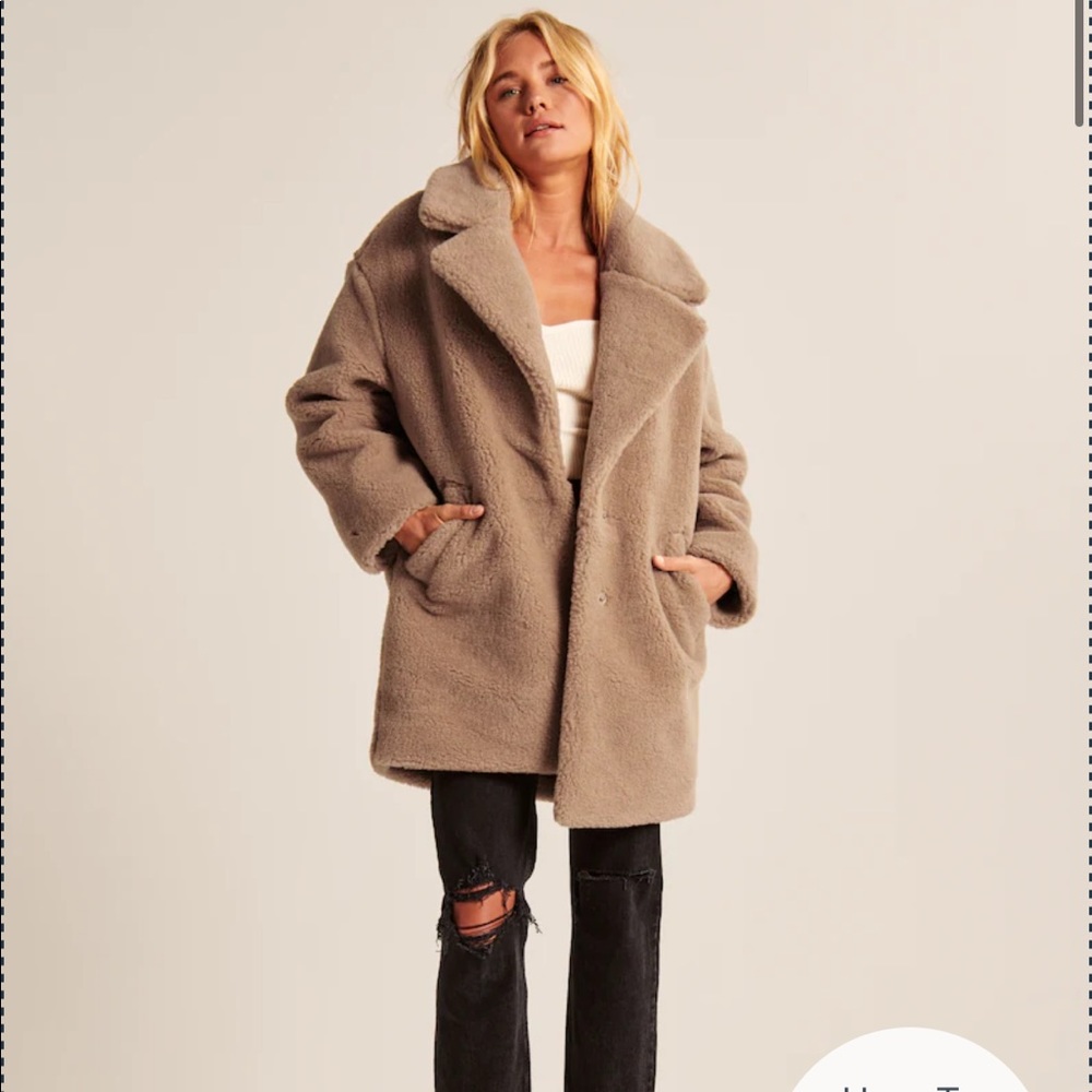 Abercrombie & Fitch Teddy Coat